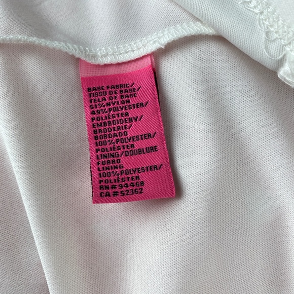 Betsey Johnson Womens Dress Size 6 Pink Appliqué Circles Fit & Flare Sleeveless - Picture 13 of 14